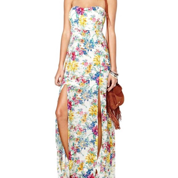 Nasty Gal Dresses & Skirts - ❌❌SOLD❌❌Reverse Secret Garden Maxi